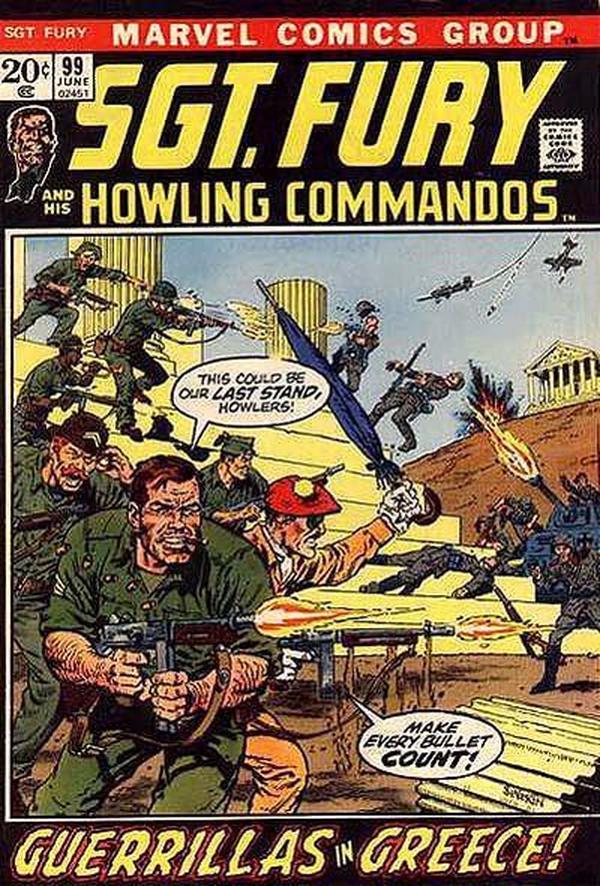 Sgt. Fury #99 cover