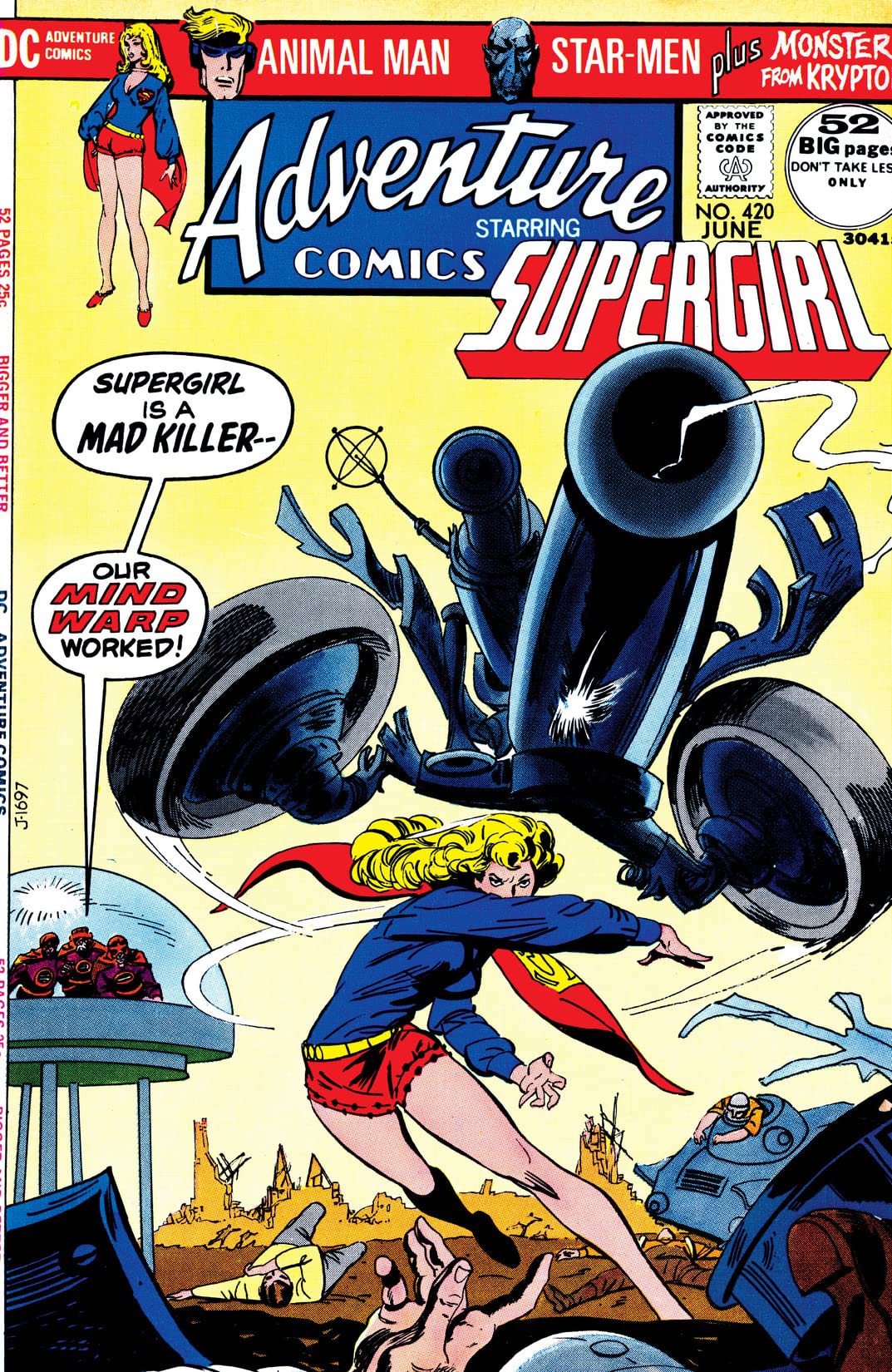 Adventure Comics #420 cover