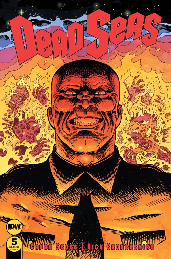 Dead Seas #5 cover