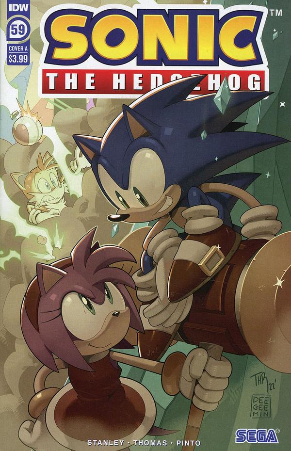 Sonic the Hedgehog #59 cover