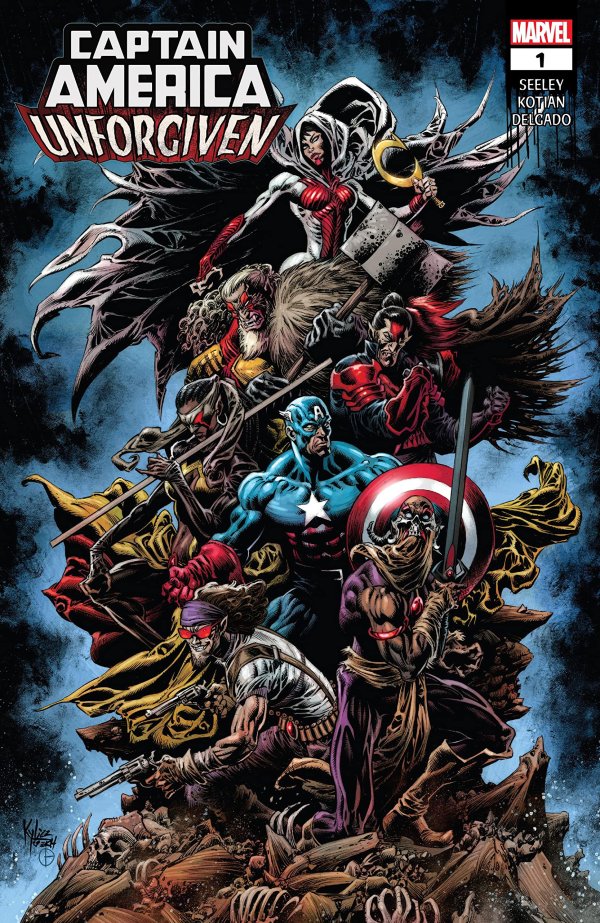 Captain America: Unforgiven #1 cover
