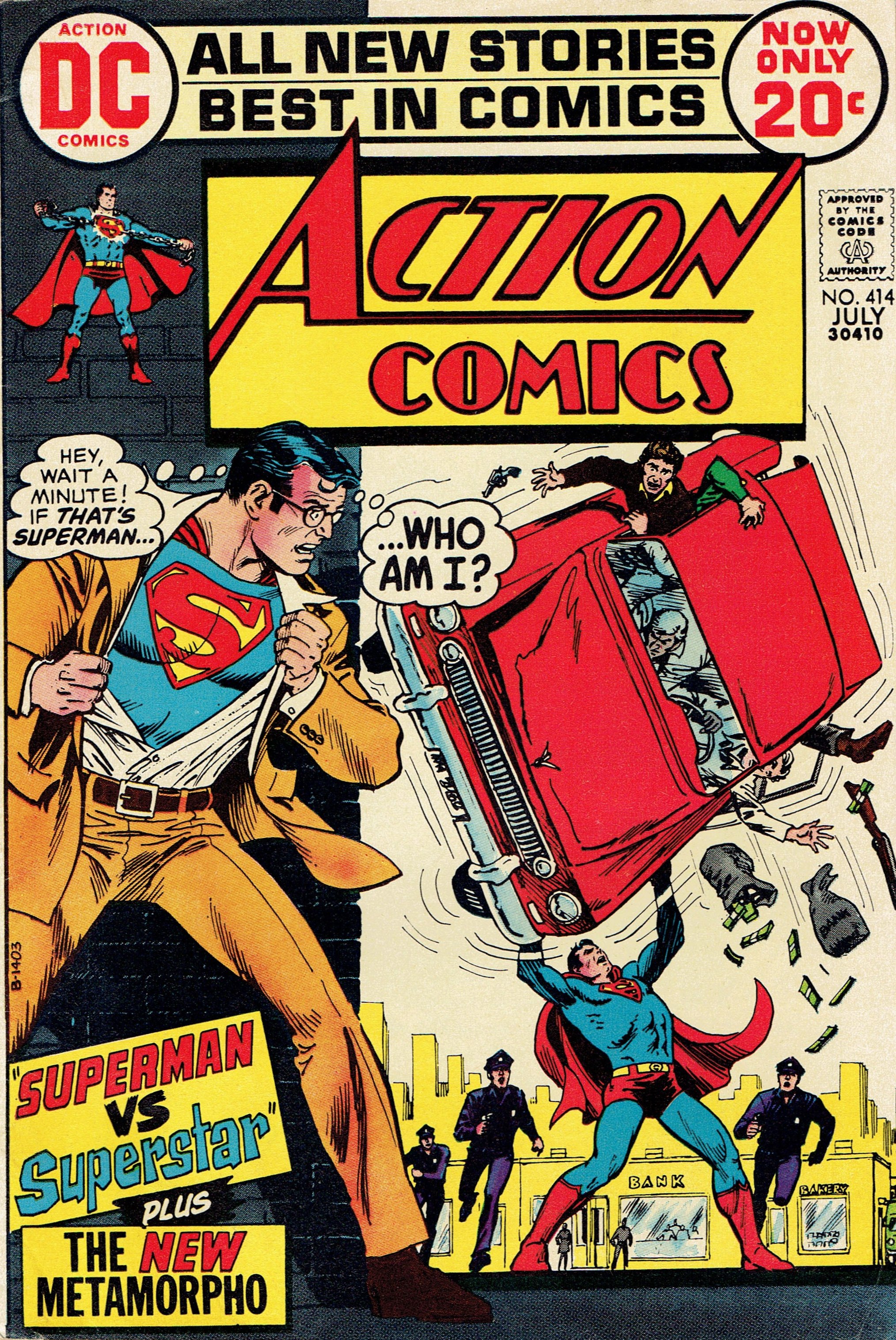 Action Comics #414 cover