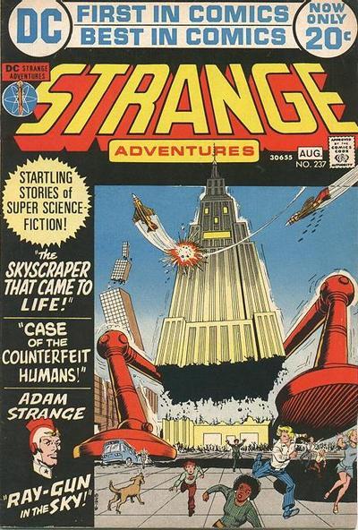 Strange Adventures #237 cover