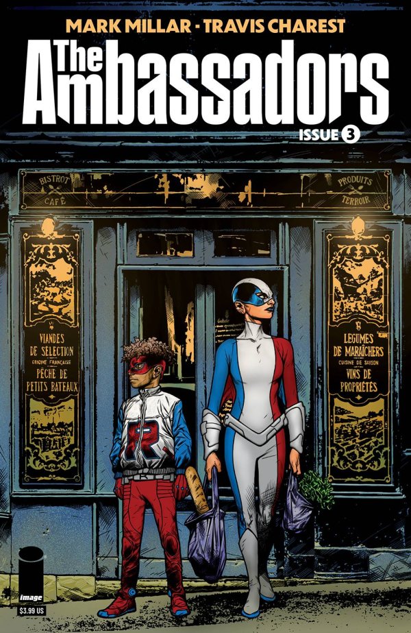 The Ambassadors #3 cover