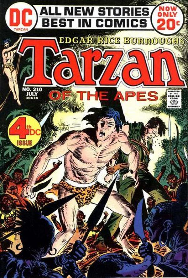 Tarzan #210 cover