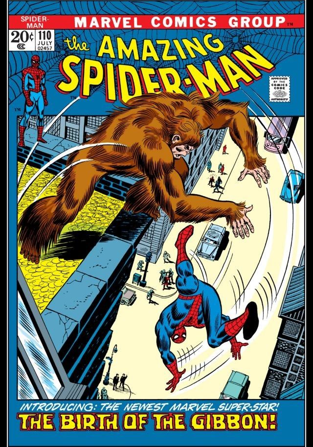 The Amazing Spider-Man #110 cover