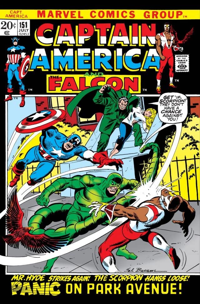 Captain America #151 cover