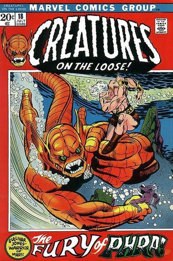 Creatures on the Loose #18 cover