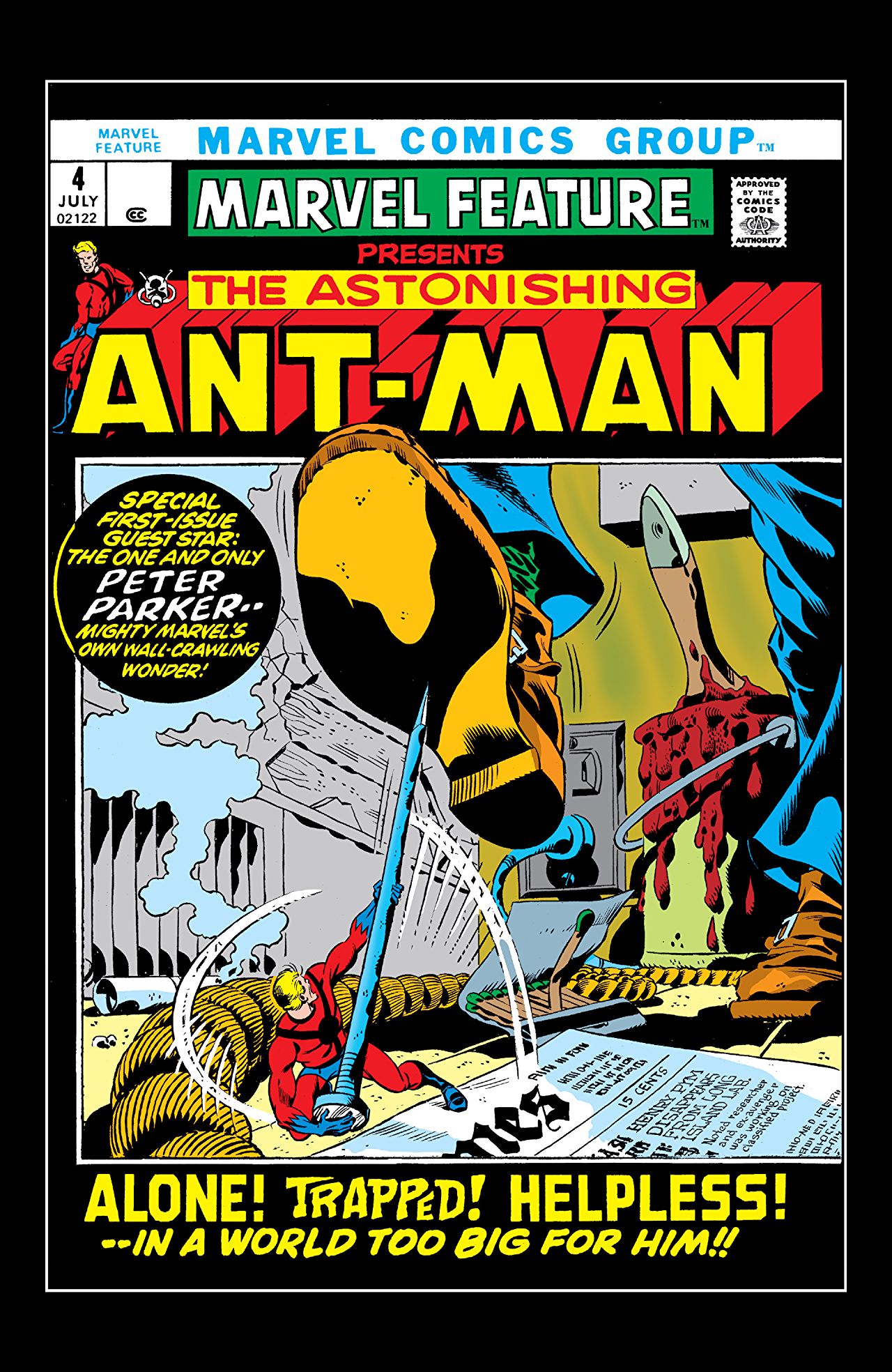 Marvel Feature #4 cover