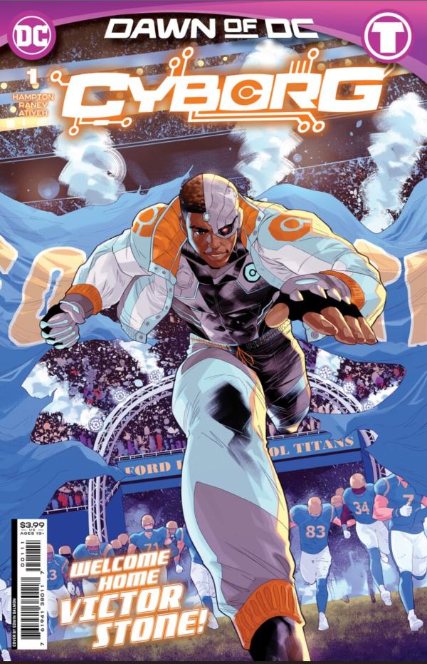 Cyborg #1 cover