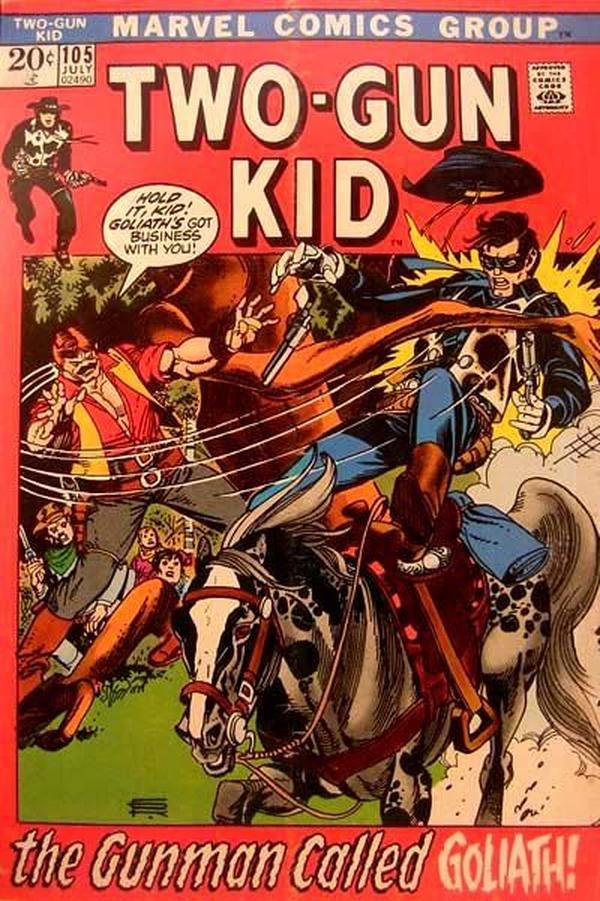 Two Gun Kid #105 cover