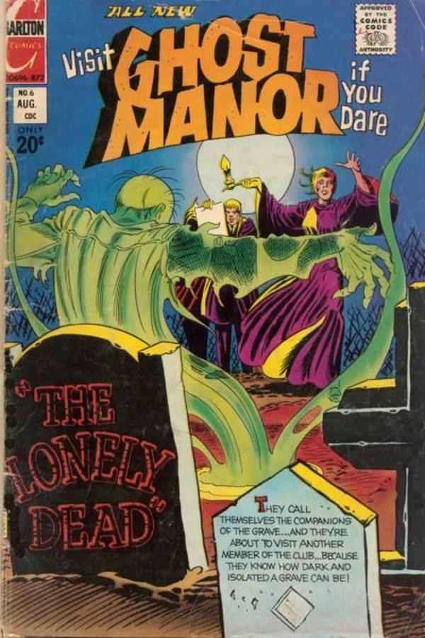 Ghost Manor #6 cover