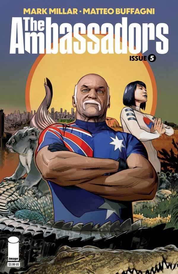 The Ambassadors #5 cover