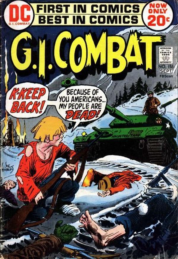 G.I. Combat #155 cover
