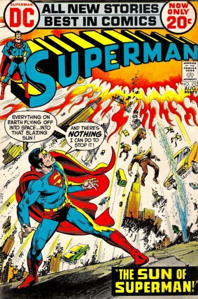 Superman #255 cover