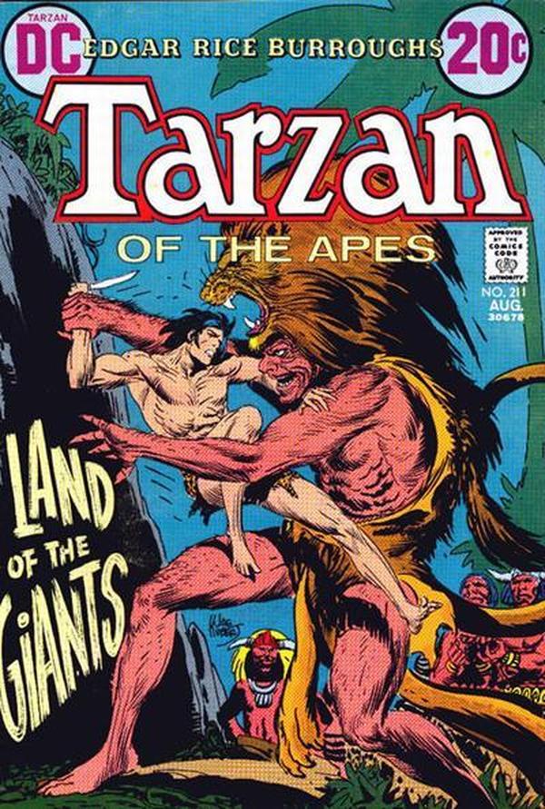 Tarzan #211 cover