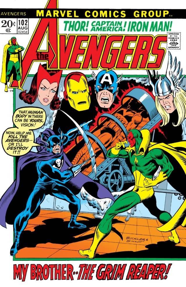 The Avengers #102