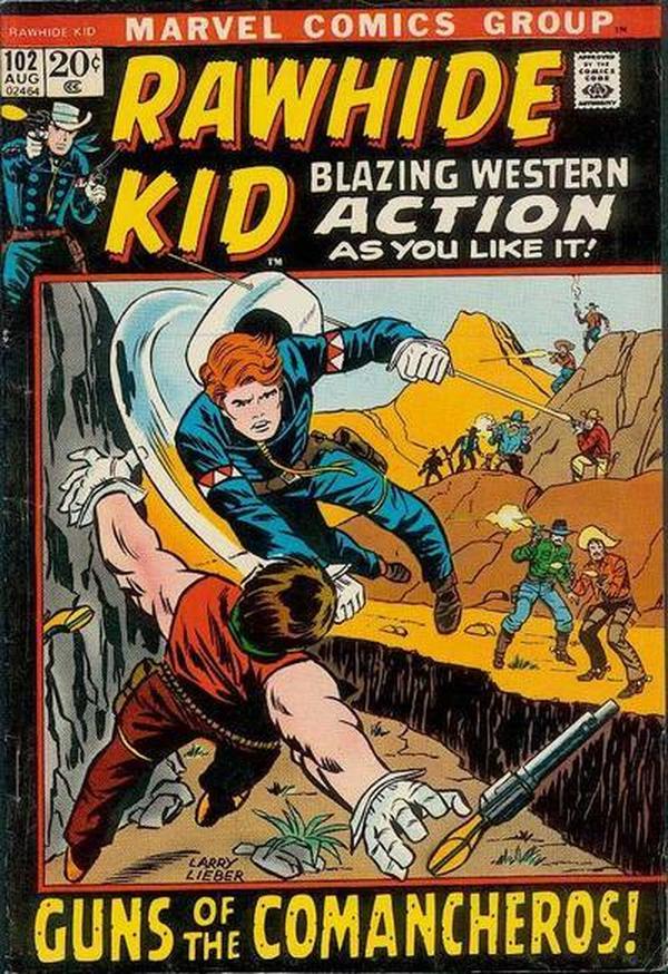 The Rawhide Kid #102 cover