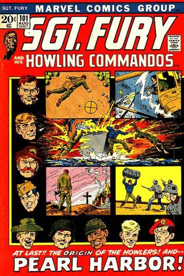 Sgt. Fury #101 cover