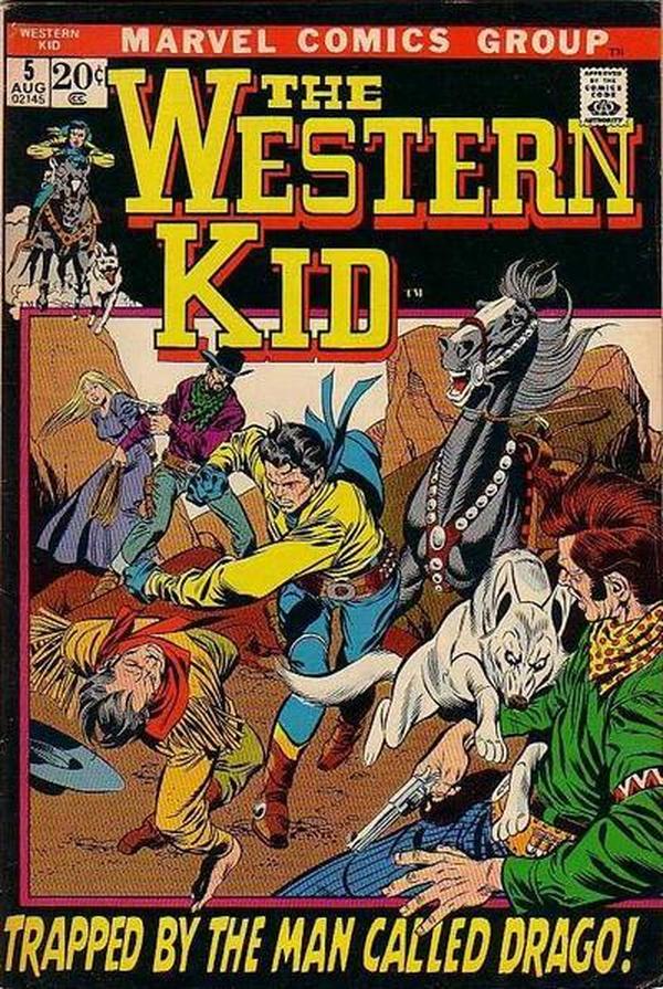 The Western Kid #5 cover