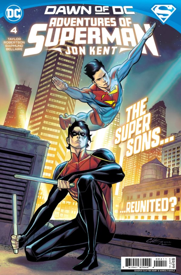 Adventures of Superman: Jon Kent #4 cover