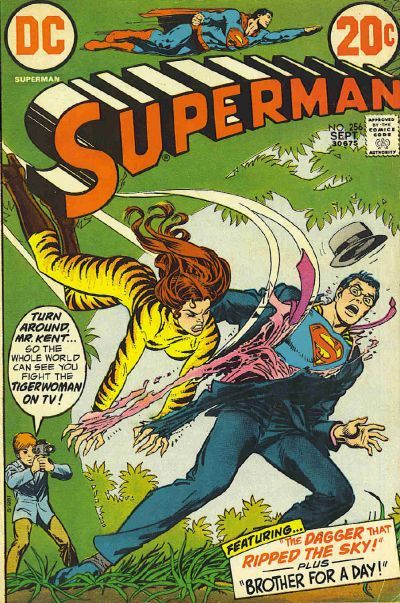 Superman #256 cover