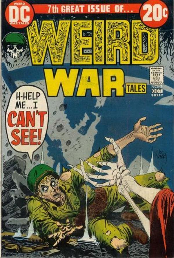 Weird War Tales #7 cover