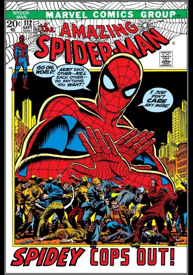 The Amazing Spider-Man #112 cover