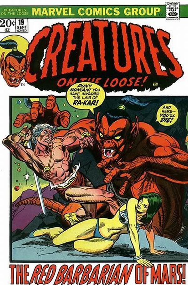 Creatures on the Loose #19 cover