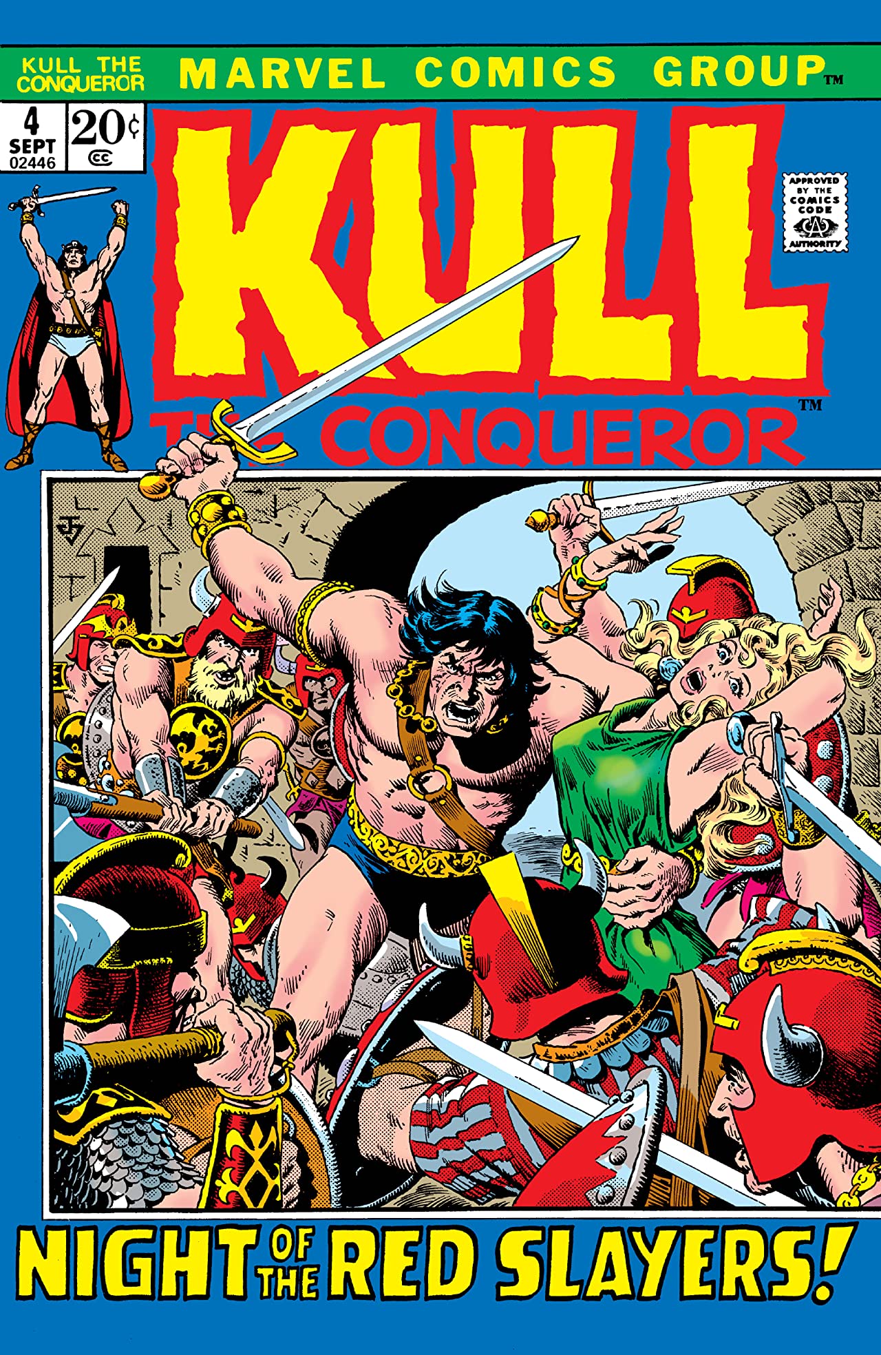 Kull, the Conqueror #4 cover