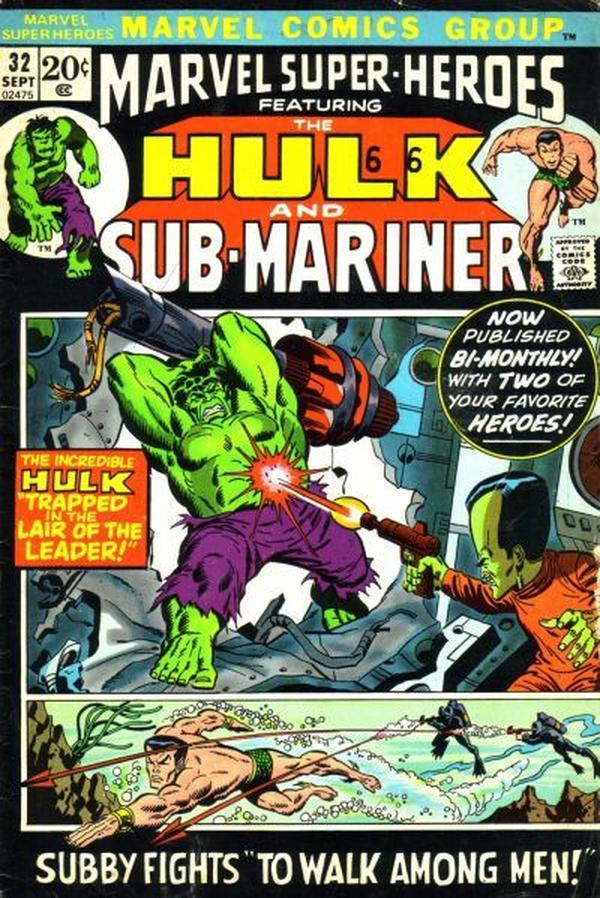 Marvel Super-Heroes #32 cover