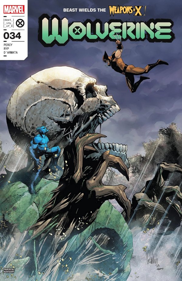 Wolverine #34 cover