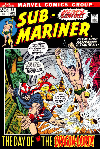 Sub-Mariner #53 cover