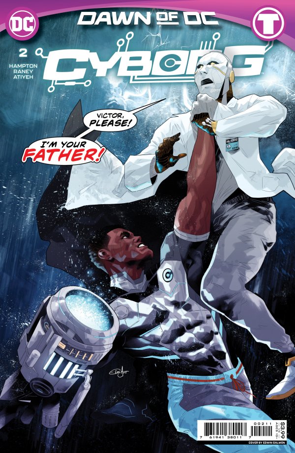 Cyborg #2 cover