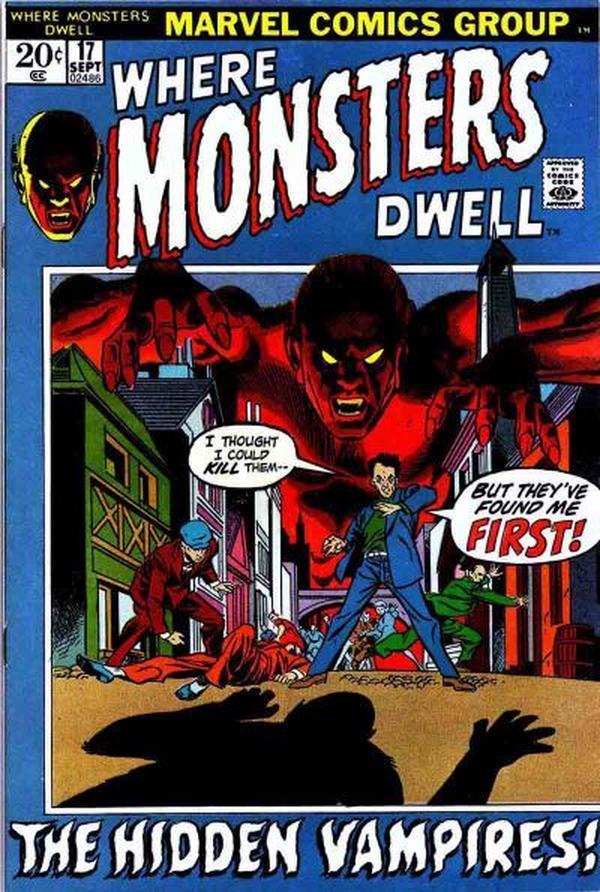 Where Monsters Dwell #17 cover