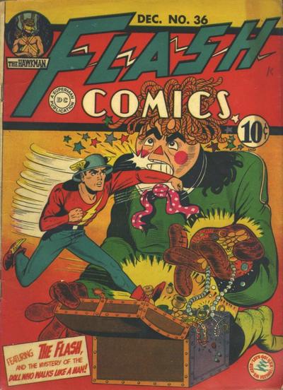 Flash Comics #36 cover