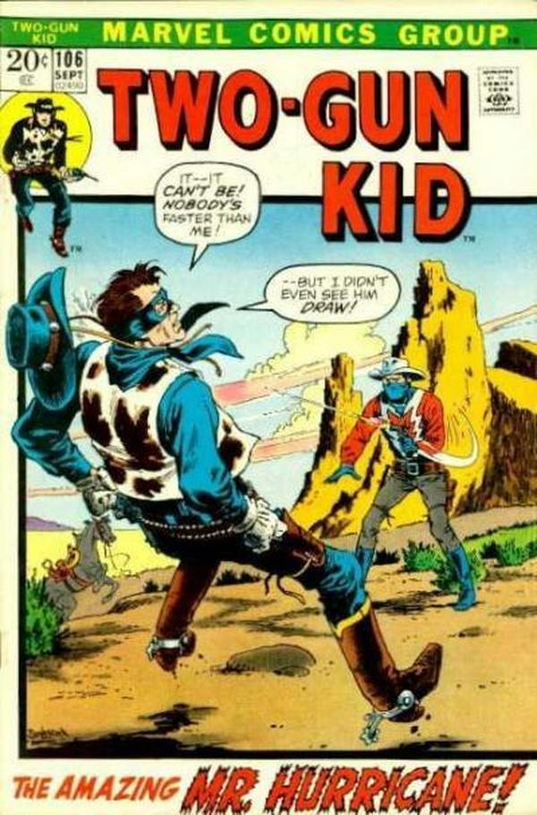Two Gun Kid #106 cover