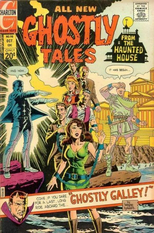 Ghostly Tales #98 cover