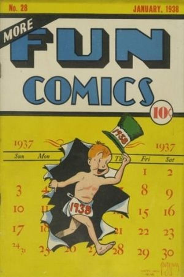 More Fun Comics #28 cover