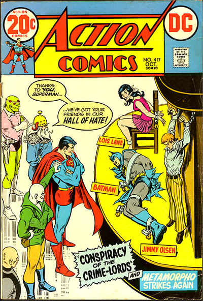 Action Comics #417 cover