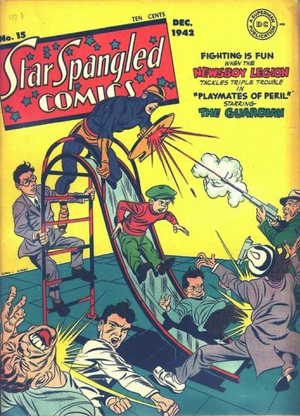 Star Spangled Comics #15 cover