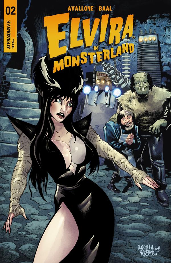 Elvira in Monsterland #2 cover