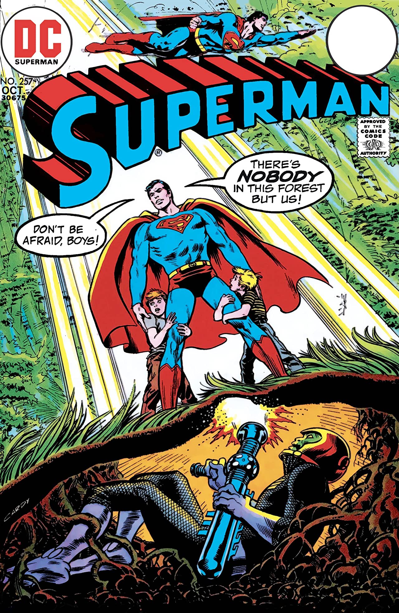 Superman #257 cover