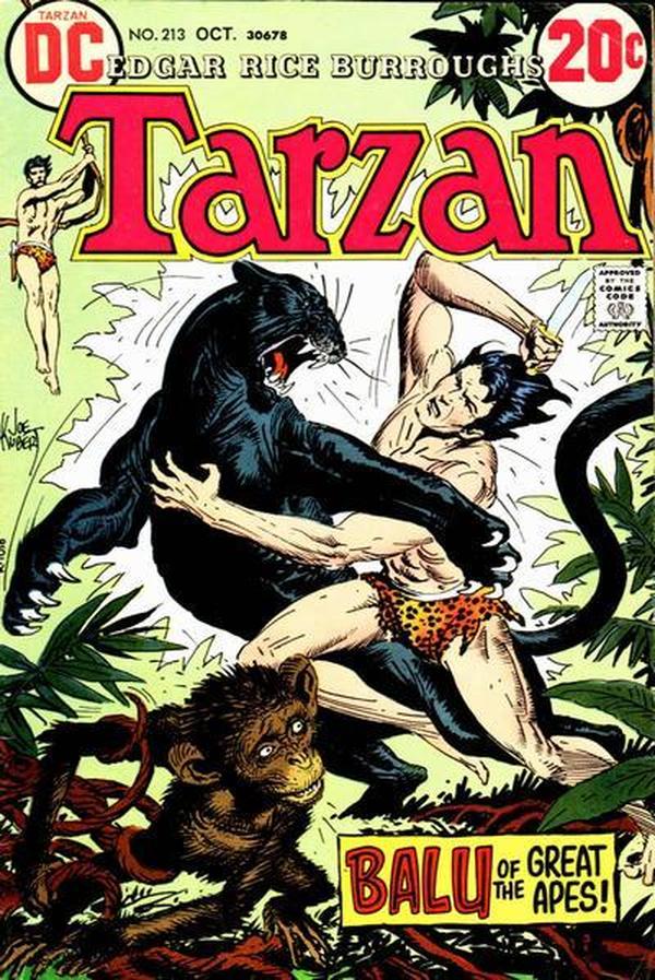 Tarzan #213 cover