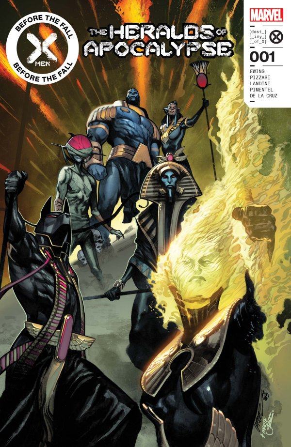 X-Men: Before the Fall - Heralds of Apocalypse #1 cover