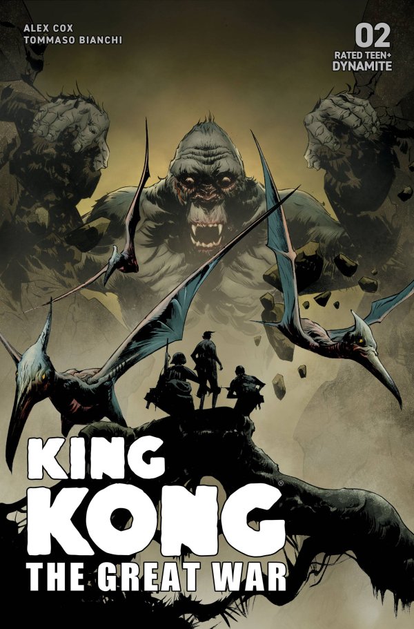 Kong: The Great War #2 cover