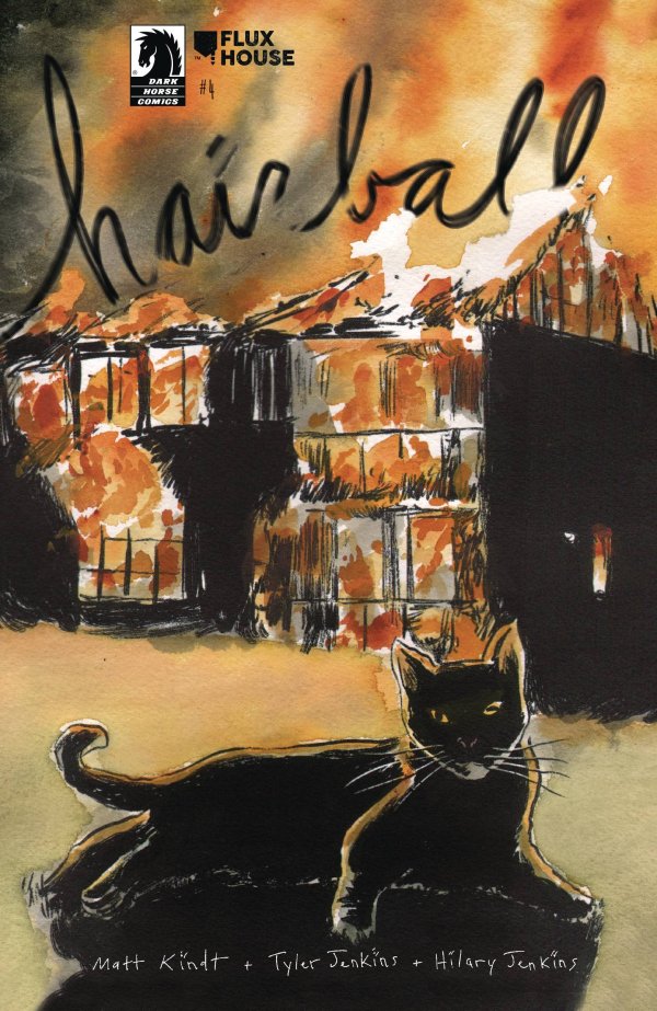 Hairball #4 cover