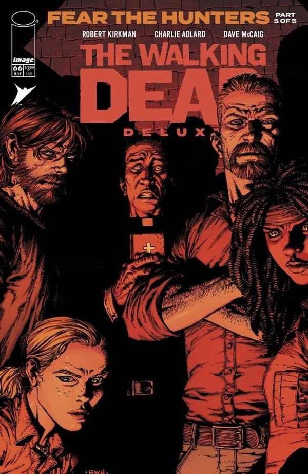 The Walking Dead Deluxe #66 cover