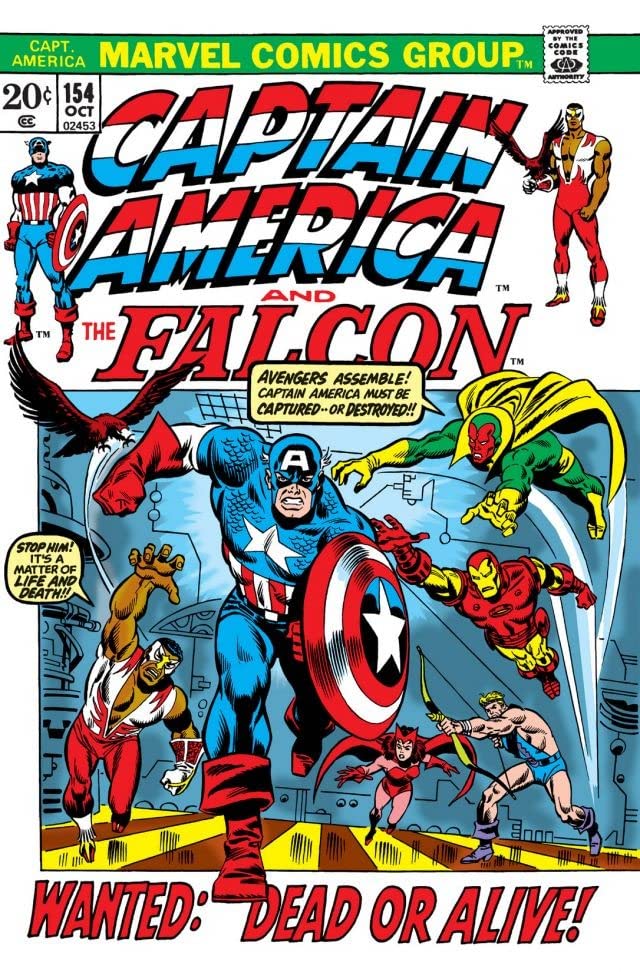Captain America #154 cover