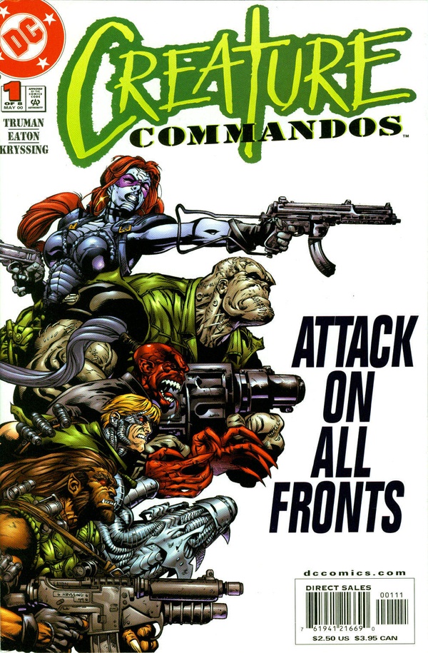 Creature Commandos #1 cover